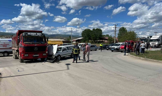 Tokat'ta trafik kazası: 4 yaralı