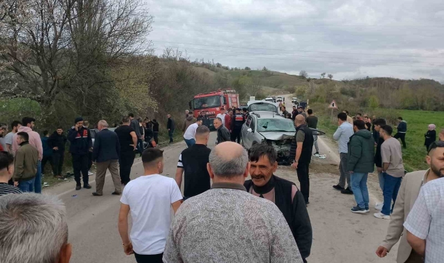 Tokat'taki kazada hayatını kaybeden kadın defnedildi