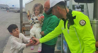 Trafik ekiplerinden bayram denetimi