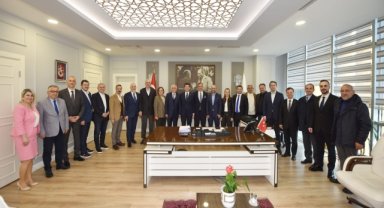 TTSO'dan Ortahisar Belediye Başkanı Kaya'ya ziyaret