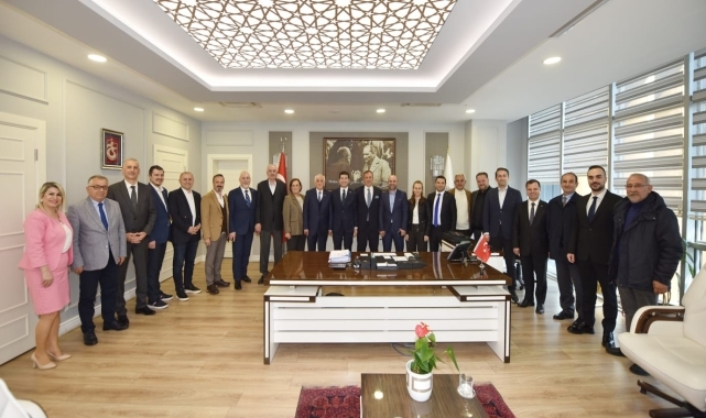 TTSO'dan Ortahisar Belediye Başkanı Kaya'ya ziyaret