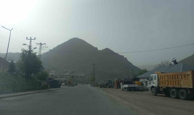 Tunceli'de toz taşınımı hayatı olumsuz etkiledi