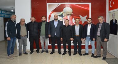 Türk Eğitim-Sen Samsun Şubesinden MHP Havza ilçe teşkilatına ziyaret