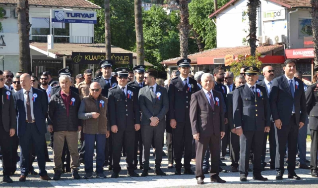 Türk Polis Teşkilatının 179. kuruluş yıldönümü Fethiye'de kutlandı