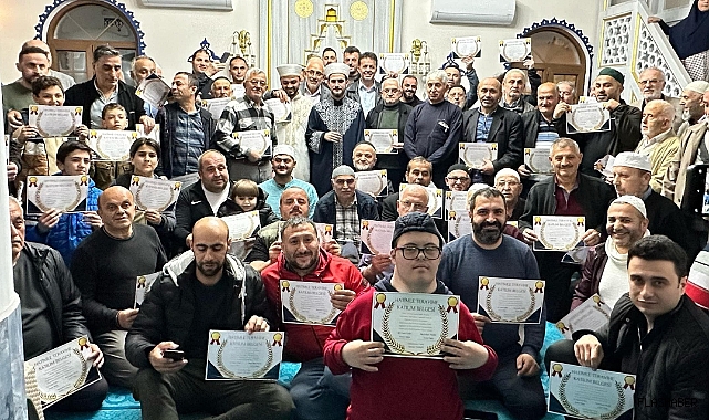 TÜRKELİ’DE “HATİMLE TERAVİHE VEDA” PROGRAMI!
