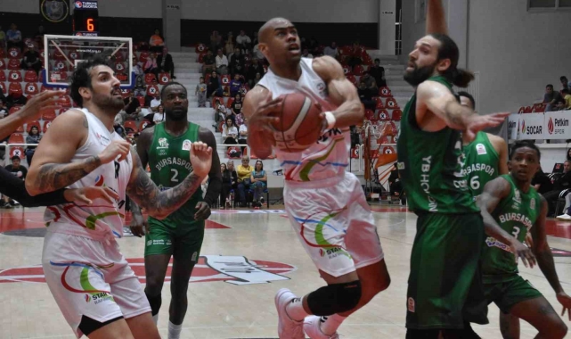 Türkiye Sigorta Basketbol Süper Ligi: Aliağa Petkimspor: 78 - Bursaspor İnfo Yatırım: 94