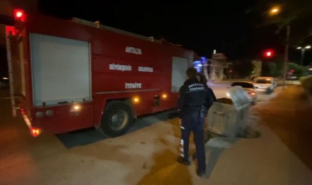 Tuvalette mahsur kalınca ekipleri alarma geçirdi