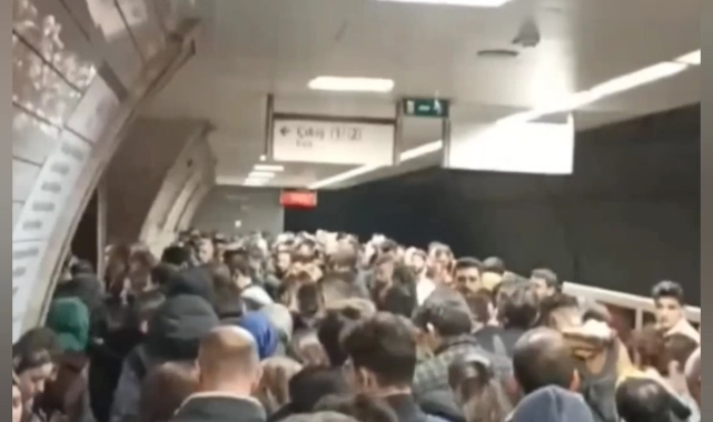 Üsküdar-Samandıra metro hattında 2 yolcusuz metro çarpıştı