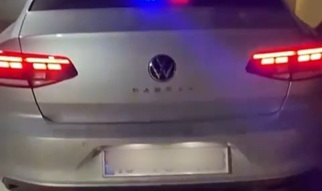 Usulsüz çakar lamba takan 41 sürücüye ceza