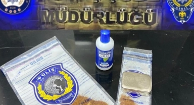 Üzerinde uyuşturucu madde çıkan şahıslar gözaltına alındı