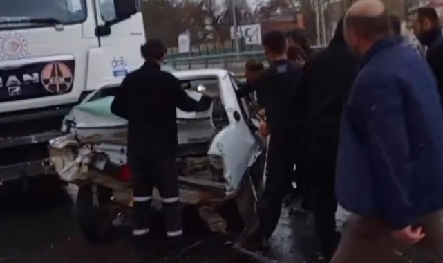 Van'da trafik kazası: 1 yaralı