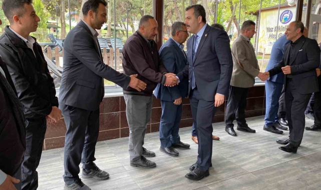 Vezirköprü'de bayramlaşma töreni