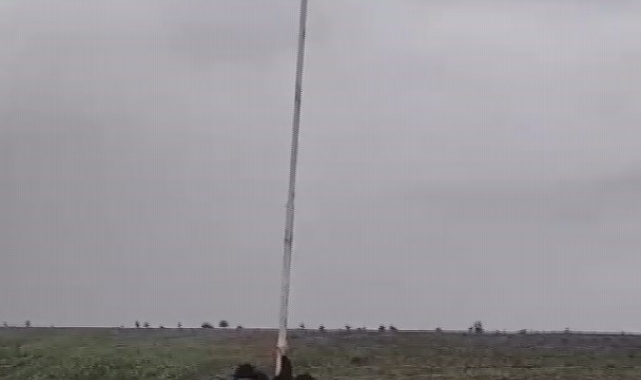 Yeni muhtarın Türk bayrağı hassasiyeti