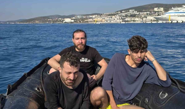 Yunanistan'a kaçarken ölümden döndüler