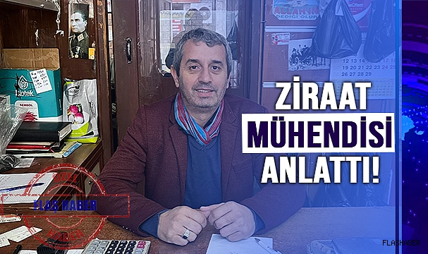 ZİRAAT MÜHENDİSİ GÖKSEL DEMİREL: SU TASARRUFUNDA DAMLA SULAMA ŞART!