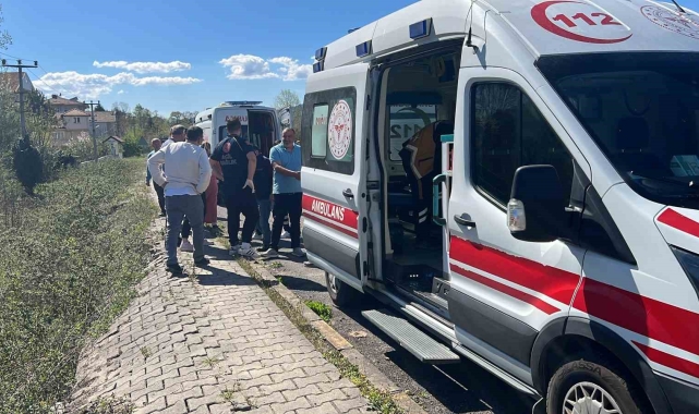 Zonguldak'ta otomobil şarampole uçtu: 5 yaralı