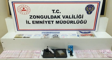 Zonguldak'ta uyuşturucu operasyonu: 4 gözaltı