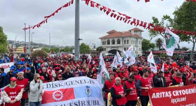 1 Mayıs Bandırma'da kutlandı