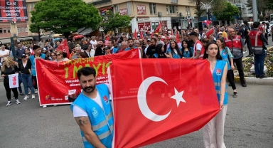 1 Mayıs Erzincan'da kutlandı