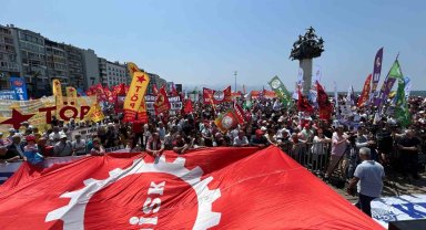 1 Mayıs, İzmir'de coşkuyla kutlandı