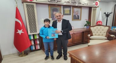 11 yaşındaki Abdulhamit 7 ayda Kur'an-ı Kerim'i ezberledi