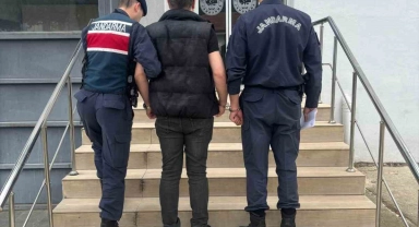 11 yıl hapis cezası ile aranan şahıs jandarma tarafından yakalandı