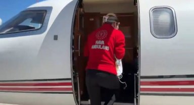 3 günlük bebek ambulans uçakla Ankara'ya sevk edildi