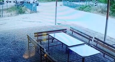 5 kişinin yaralandığı kaza saniye saniye görüntülendi