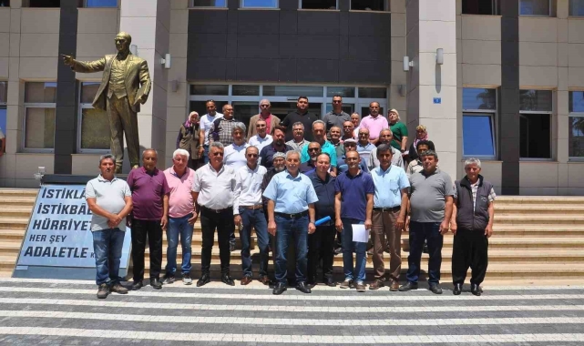 50 yıl sonra tapularına kavuştular