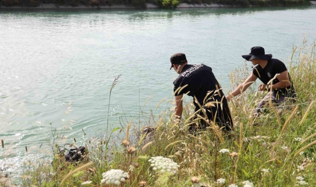 Adana'da serinlemek için sulama kanalına giren genç kayboldu
