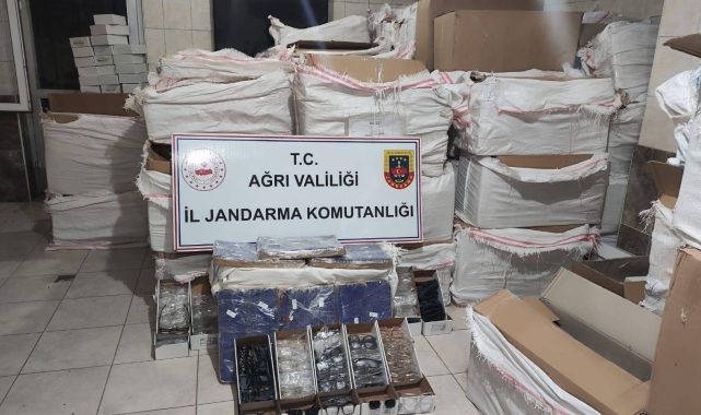 Ağrı'da jandarmadan şok baskın