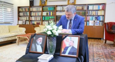 AK Parti Trabzon İl Başkanlığından İran İslam Cumhuriyeti Trabzon Konsolosluğuna taziye ziyareti