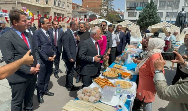 Aksaray'da yöresel lezzetler görücüye çıktı