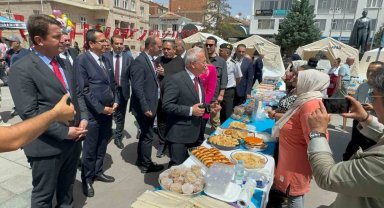 Aksaray'da yöresel lezzetler görücüye çıktı
