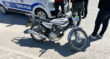 Akşehir'de kural tanımayan motosiklet sürücülerine ceza
