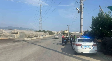 Alanya'da 9 araca trafikten men cezası