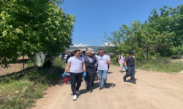 Almus'ta bahar temizliği yapıldı