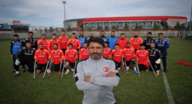 Ampute Milli Futbol Takımı'nın Çorum'daki kampı sona erdi