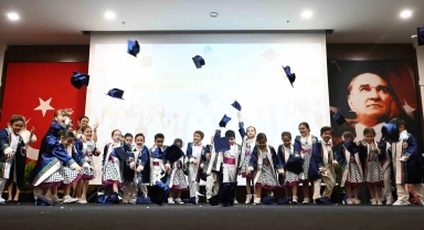 Antalya OSB Gündüz Bakımevi'nde mezuniyet sevinci