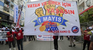 Antalya'da 1 Mayıs coşkusu