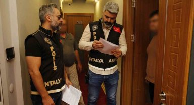 Antalya'da günübirlik kiralanan evlere eş zamanlı denetim