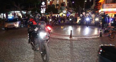 Antalya'ya huzur havadan, karadan ve denizden 4 bin polisle geldi