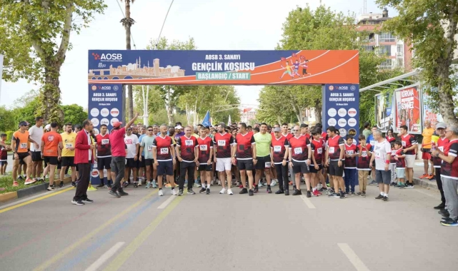 AOSB 3. Sanayi Gençlik Koşusu yapıldı
