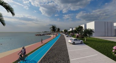 Armutlu Belediyesi modern sahil düzenleme projesi için çalışmalara başladı