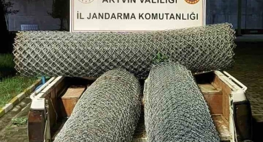 Artvin'de fens teli hırsızı jandarma ekiplerine takıldı