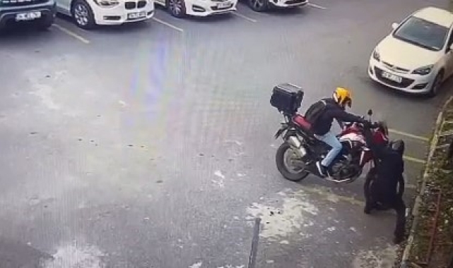 Ataşehir'de motosiklet hırsızları vatandaşları bezdirdi