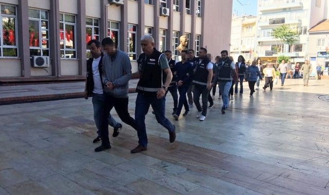 Aydın'da 'KISKAÇ-15' operasyonu şüphelilerinden 3'ü tutuklandı
