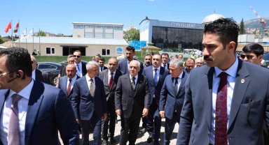 Azerbaycan Başbakanı Ali Asadov Kahramanmaraş'ta