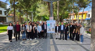 Balıkesir'de mimarlık öğrencileri Jeopark projelerini sergiledi