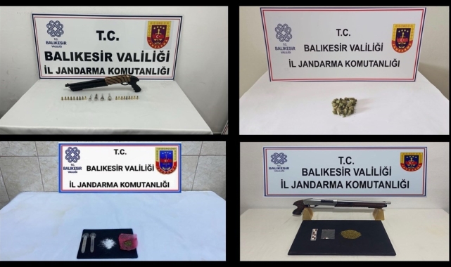 Balıkesir'de uyuşturucu operasyonu 7 gözaltı